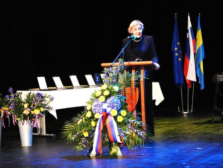 Slavnostna govornica je bila ministrica za Kulturo dr. Ignacija Fridl Jarc